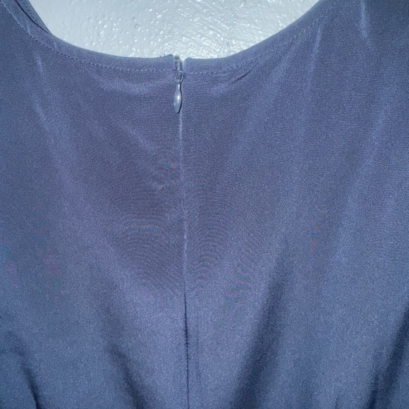 Banana Republic Blue Asymmetrical Tank Top - Picture 3 of 4